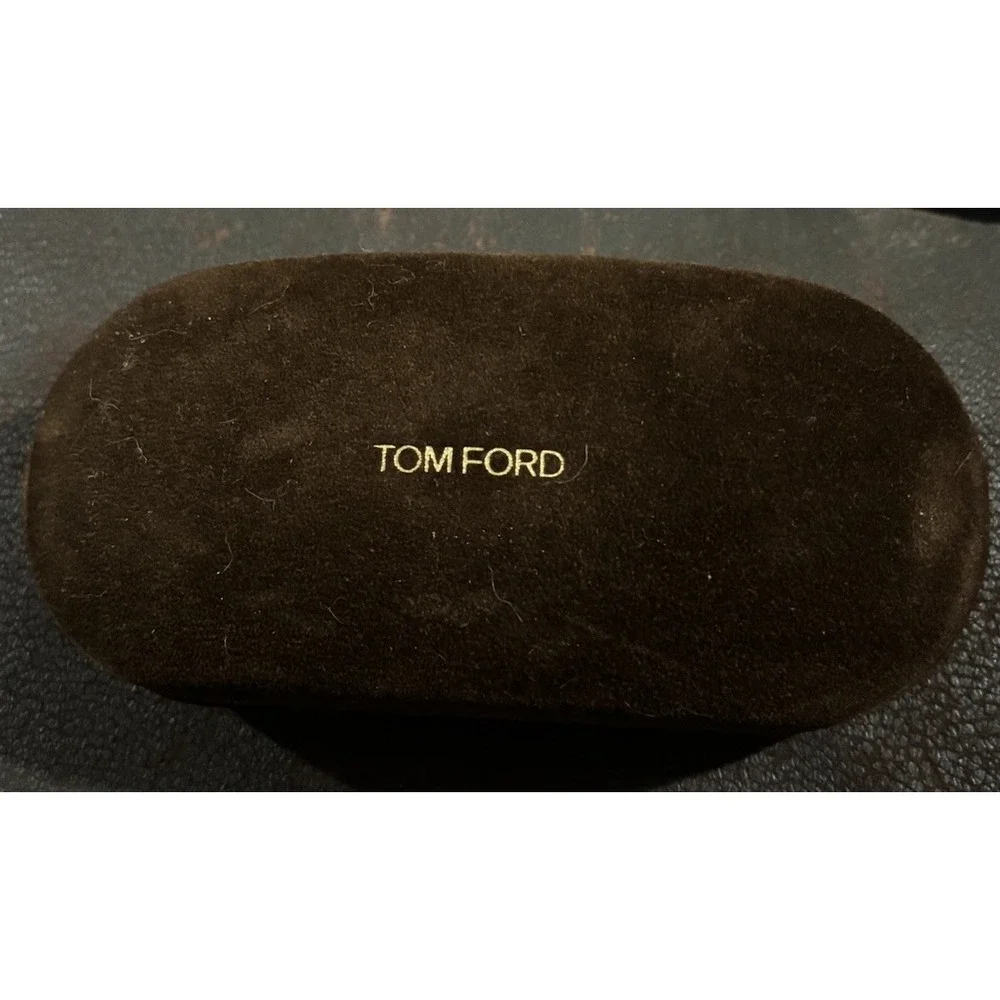 Tom Ford Hard Brown‎ Sunglasses Eyeglasses Optical Case Only Brown Velour